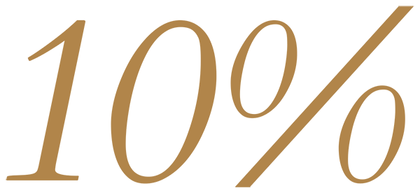 10 Percent Transparent