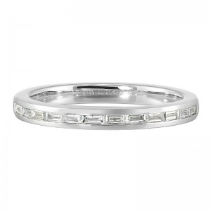 14K White Gold Diamond 1/4Ctw Ring