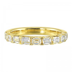 14K Yellow Gold Diamond 7/8Ctw Ring