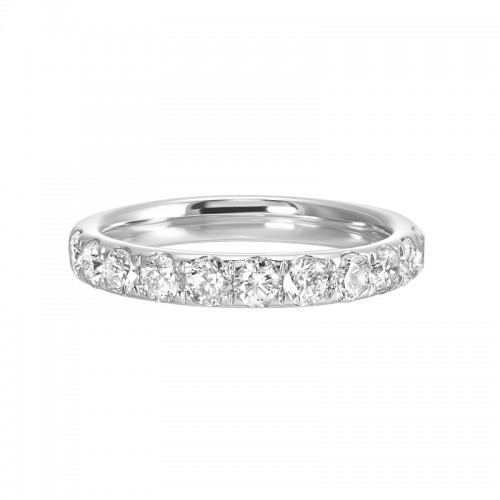14K White Gold Diamond 1Ctw Ring