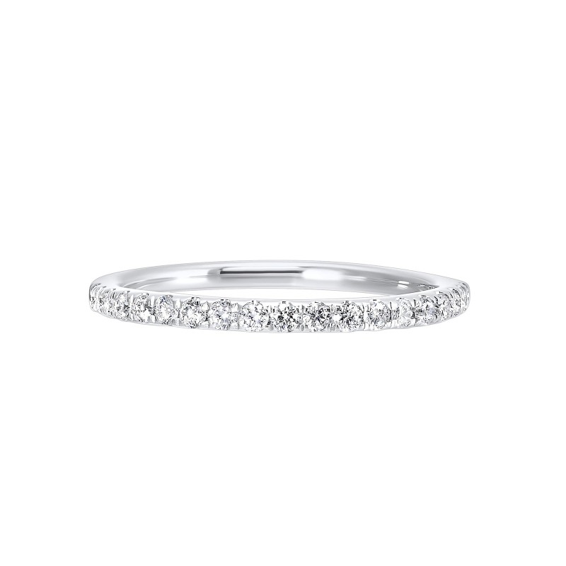 14K White Gold Diamond 1/4Ctw Ring