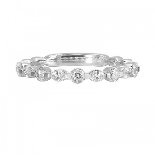 14Kt White Gold Diamond 1/2Ctw Ring