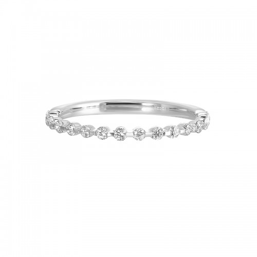 14Kt White Gold Diamond 1/4Ctw Ring