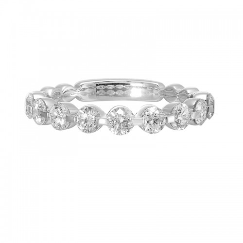 14Kt White Gold Diamond 1Ctw Ring