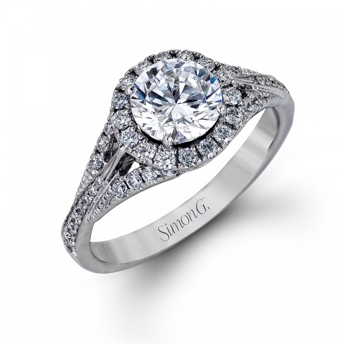 MARTIN FLYER Tapered Engagement Ring Setting