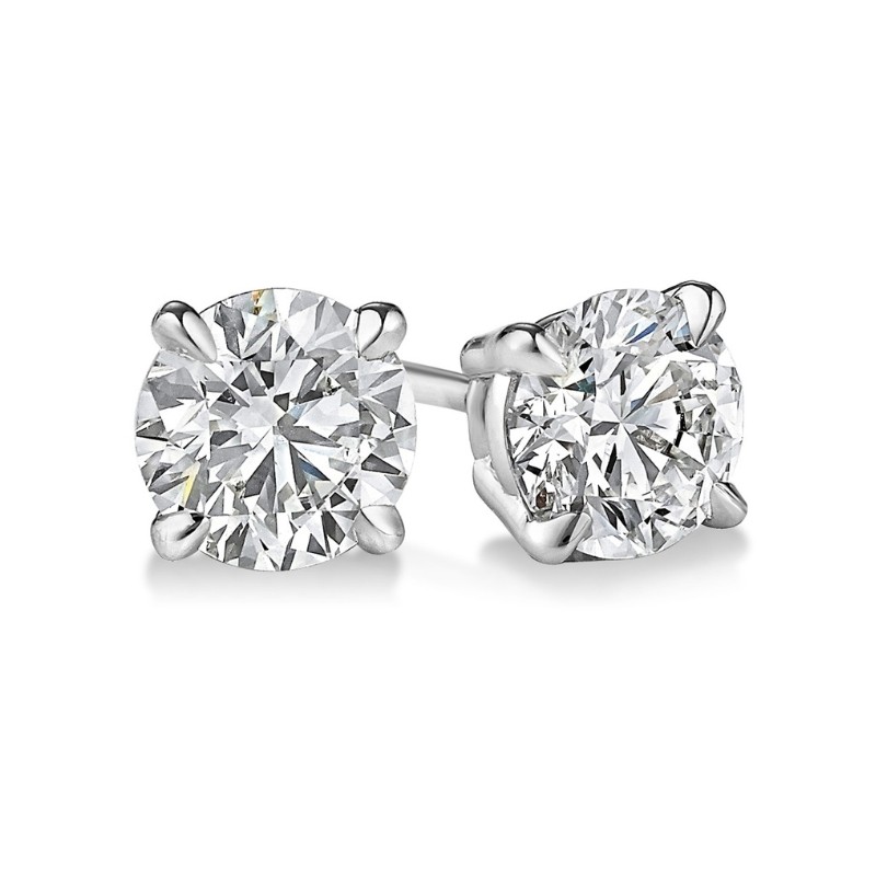 LAB Diamond Stud Earrings 1.00ctw