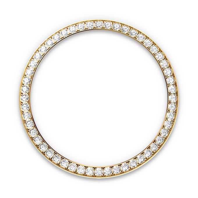 Diamond-set bezel