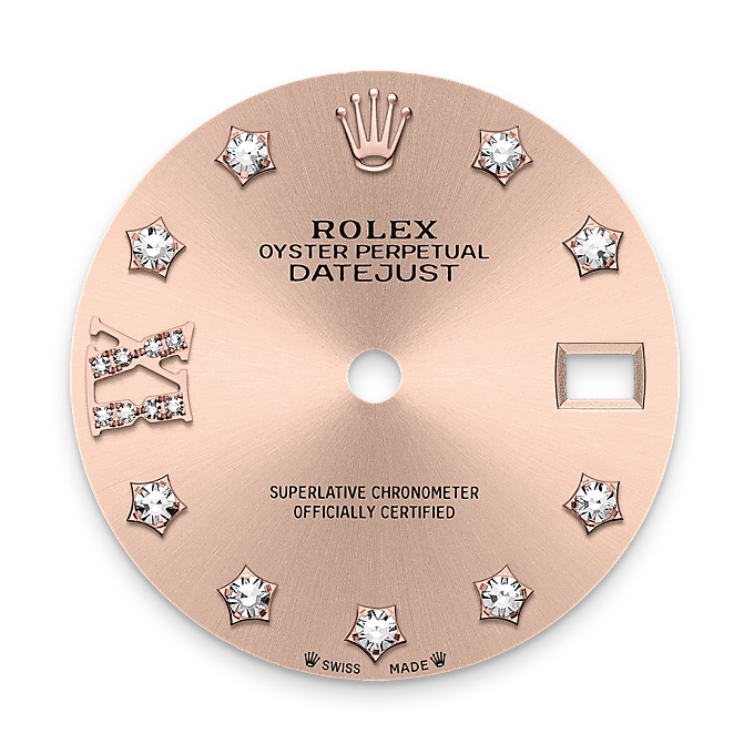 Rosé-colour dial