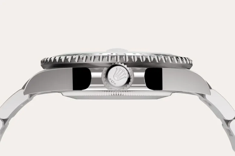 18 kt white gold